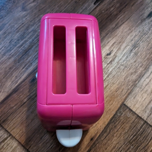 Barbie Wind Up Toaster Dings Sound Kitchen Accessorie Interactive Pink Barbie - Picture 2 of 6